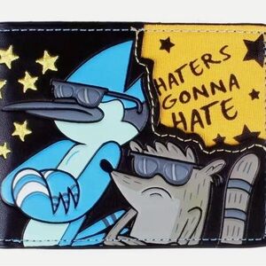 Cartoon Character Black and Yellow Wallet